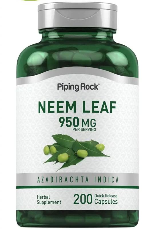 Neem Leaf 950 mg - 200 Capsules Neem Leaf 950 mg - 200 Capsules